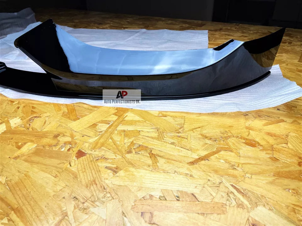BMW 1 Series F20 F21 LCI Front Splitter 2015-2019 Gloss Black