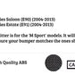 BMW 3 Series E90 Rear Valance Diffuser 2004-2013 Carbon Fibre Pattern