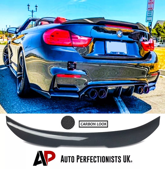 BMW 4 Series Convertible F33 Car Rear Spoiler 2013-2020 Carbon Fibre
