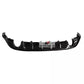 VW Golf MK7.5 TCR Style Rear Diffuser Spoiler ABS Gloss Black