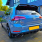 VW Golf MK7.5 TCR Style Rear Diffuser Spoiler ABS Gloss Black