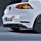 VW Golf GTI Rear Valance Diffuser 2016-2020 TCR Style Gloss Black