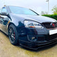VW Golf MK5 GTI GT TDI Front Splitter 2003-2008 Gloss Black