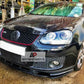 VW Golf MK5 GTI GT TDI Front Splitter 2003-2008 Gloss Black