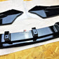 VW Golf MK5 GTI GT TDI Front Splitter 2003-2008 Gloss Black