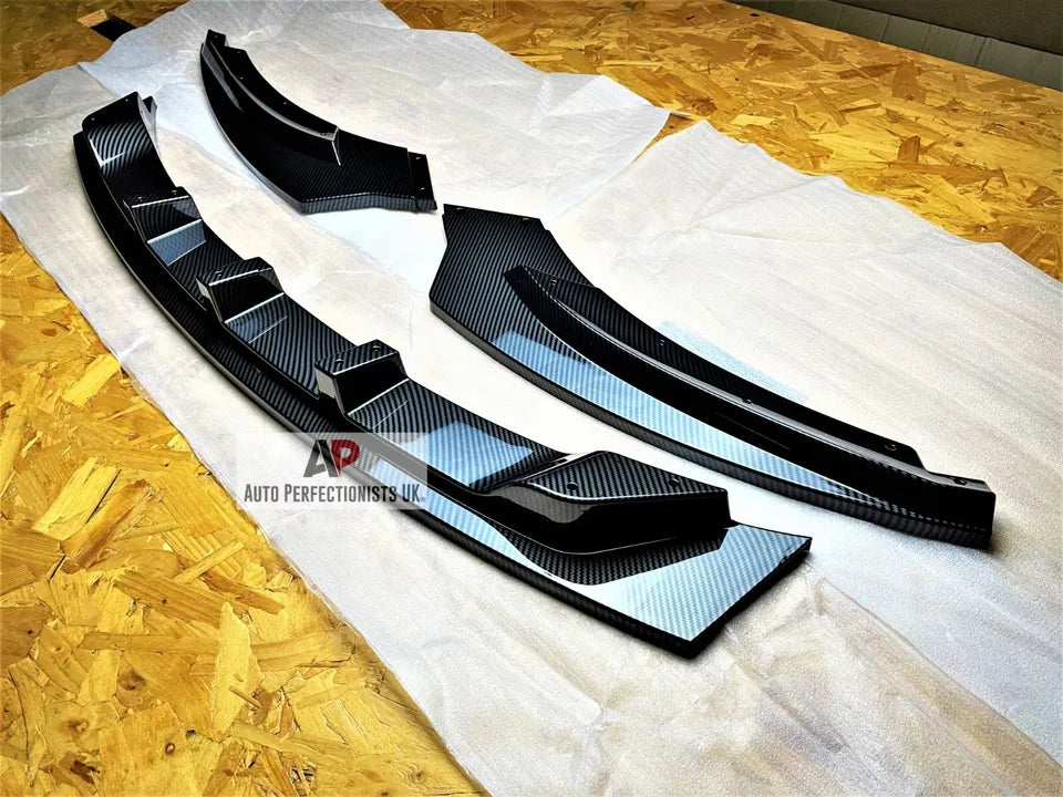 VW Golf MK5 GTI GT TDI Front Splitter 2003-2008 Carbon Fibre