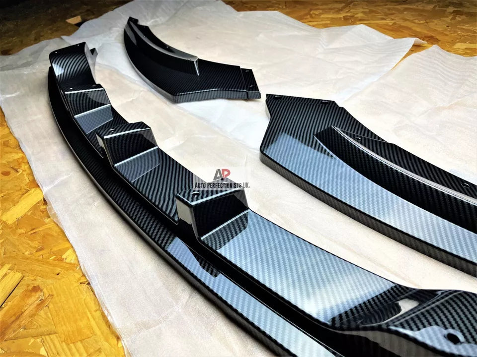 VW Golf MK5 GTI GT TDI Front Splitter 2003-2008 Carbon Fibre