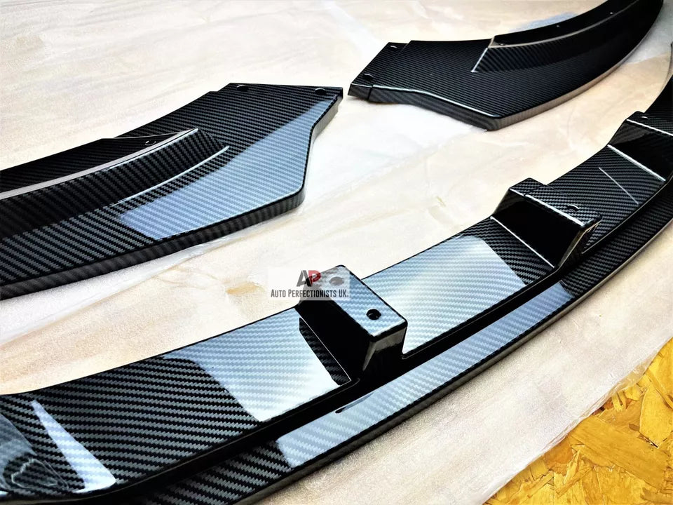 VW Golf MK5 GTI GT TDI Front Splitter 2003-2008 Carbon Fibre