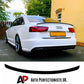 Audi A6 S6 C7 Saloon Car Rear Spoiler 2011-2018 Gloss Black