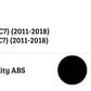 Audi A6 S6 C7 Saloon Car Rear Spoiler 2011-2018 Gloss Black