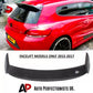 VW Scirocco Car Rear Roof Spoiler 2015-2017 Osir Style Gloss Black