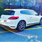 VW Scirocco Car Rear Roof Spoiler 2015-2017 Osir Style Gloss Black