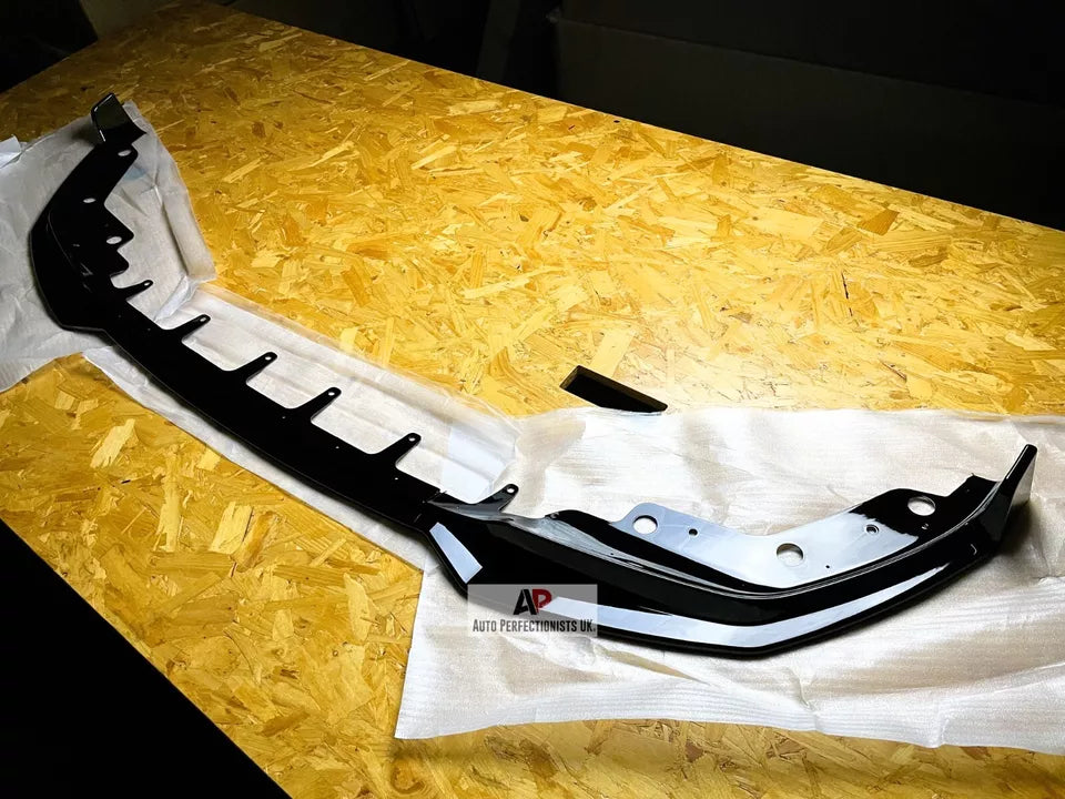 BMW 3 Series G20 G21 Front Splitter 2018-2024 Gloss Black