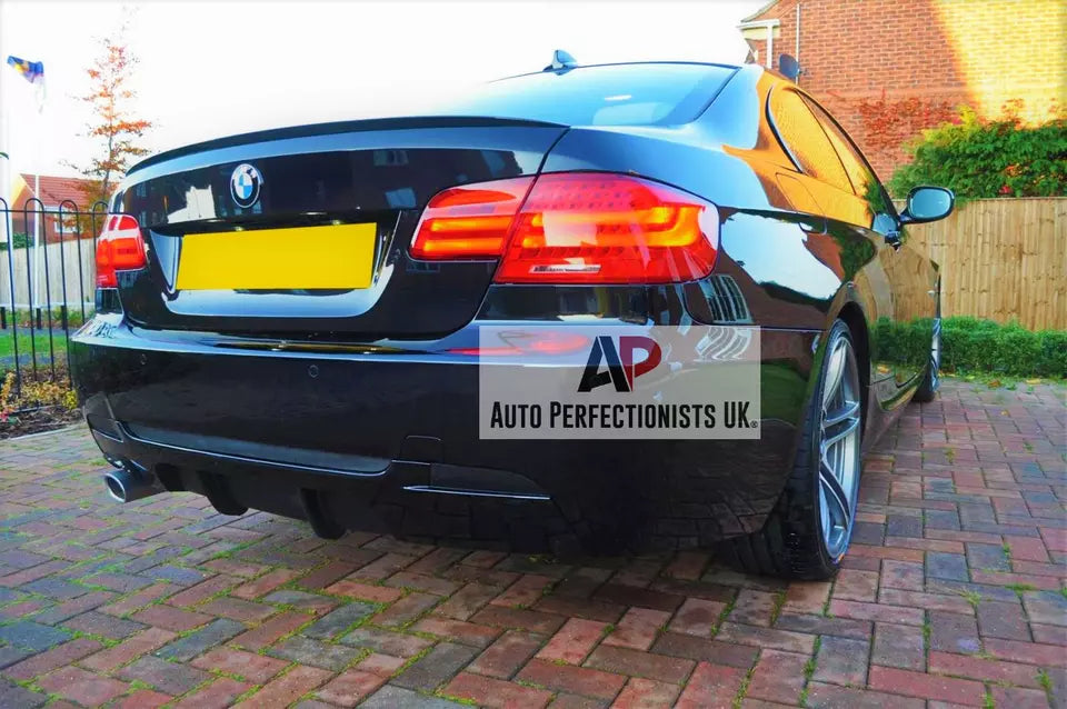 BMW 3 Series Rear Valance Diffuser Spoiler 2004-2012 Carbon Fibre