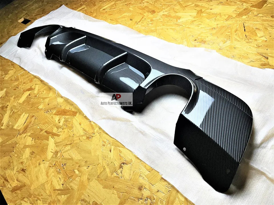 BMW 3 Series E92 Rear Valance Diffuser Spoiler 2004-2012 Carbon Fibre