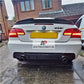 BMW 3 Series E92 Rear Valance Diffuser Spoiler 2004-2012 Carbon Fibre