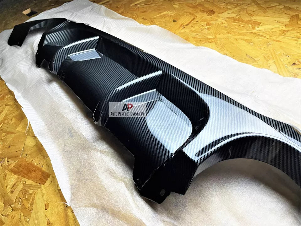 BMW 3 Series E92 Rear Valance Diffuser Spoiler 2004-2012 Carbon Fibre