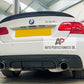 BMW 3 Series E92 Rear Valance Diffuser Spoiler 2004-2012 Carbon Fibre
