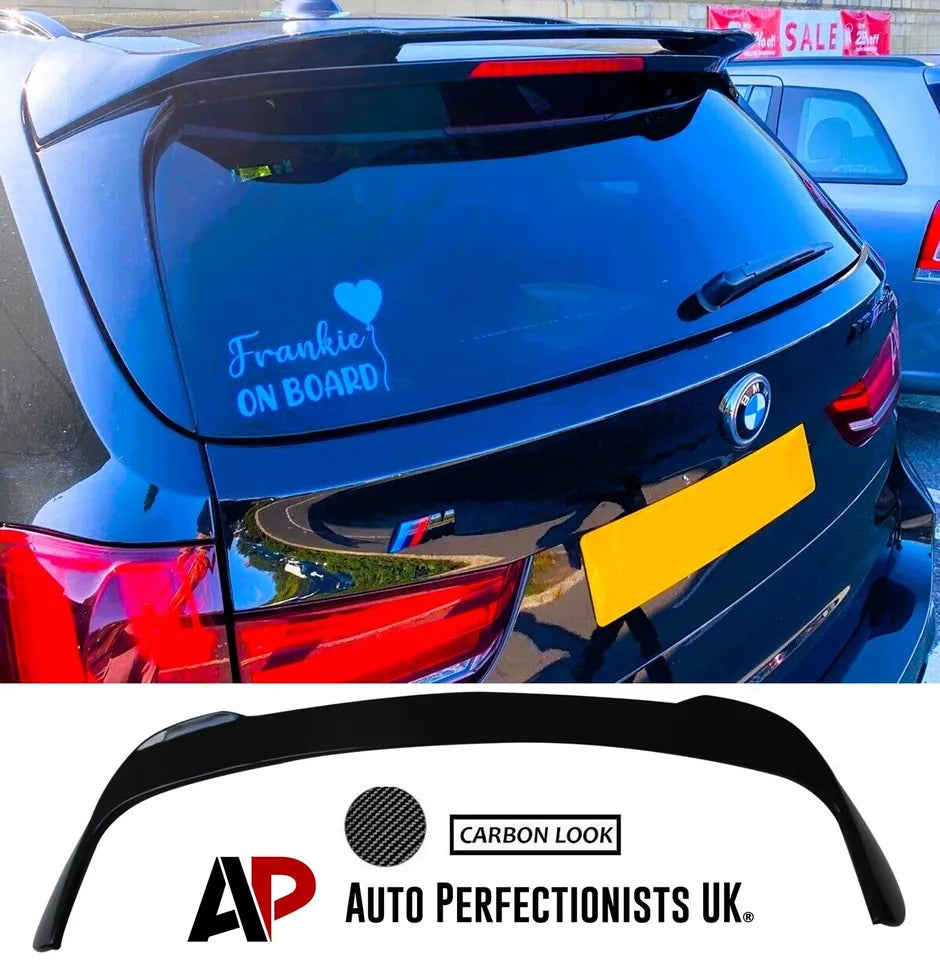 BMW X5 Car Rear Roof Spoiler F15 X5M F85 M50D 2013-2018 Carbon Fibre