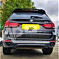 BMW X5 Car Rear Roof Spoiler F15 X5M F85 M50D 2013-2018 Carbon Fibre