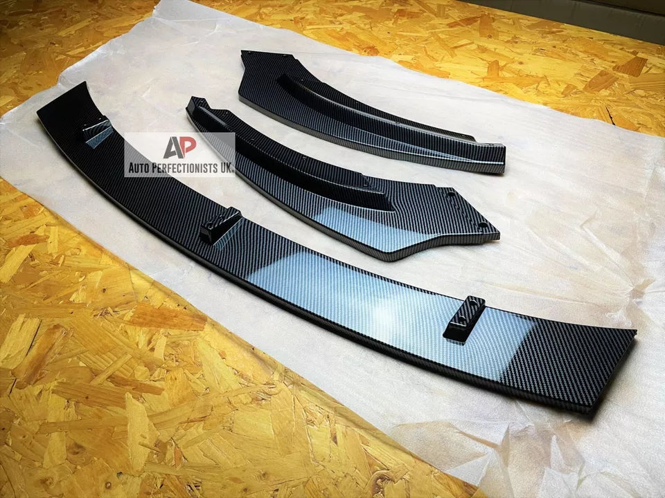 VW Golf MK5 GTI GT TDI Front Splitter 2003-2008 Carbon Fibre