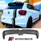 VW Polo MK6 Car Rear Roof Spoiler AW GTI R 2018-2024 Carbon Fibre