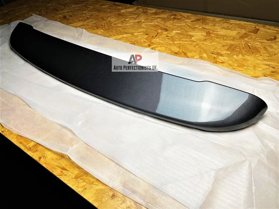 VW Transporter T6 Car Rear Roof Spoiler 2015-24 Tailgate Carbon Fibre