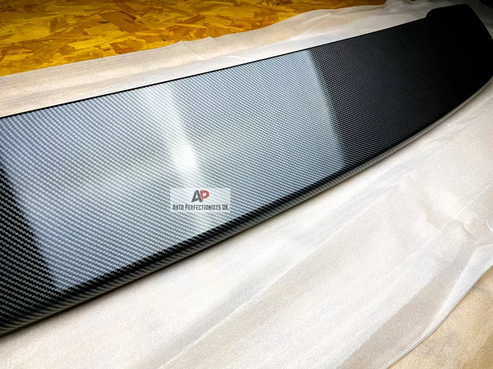 VW Transporter T6 Car Rear Roof Spoiler 2015-24 Tailgate Carbon Fibre