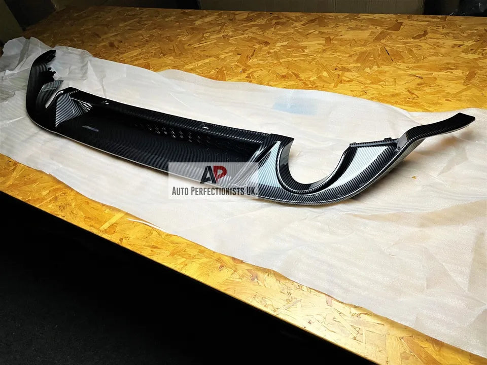 VW Golf GTI MK7.5 Rear Valance Diffuser 2016-2020 Carbon Fibre