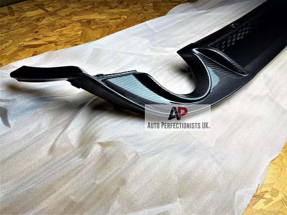 VW Golf GTI MK7.5 Rear Valance Diffuser 2016-2020 Carbon Fibre