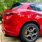 Alfa Romeo Stelvio Car Rear Roof Spoiler 2017-2024 Gloss Black