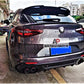 Alfa Romeo Stelvio Car Rear Roof Spoiler 2017-2024 Gloss Black