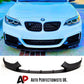 BMW 2 Series F22 F23 Front Splitter 2013-2021 Gloss Black