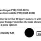 BMW 2 Series F22 F23 Front Splitter 2013-2021 Gloss Black