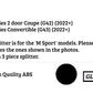 BMW 2 Series G42 G43 Front Splitter 2022-2024 Gloss Black