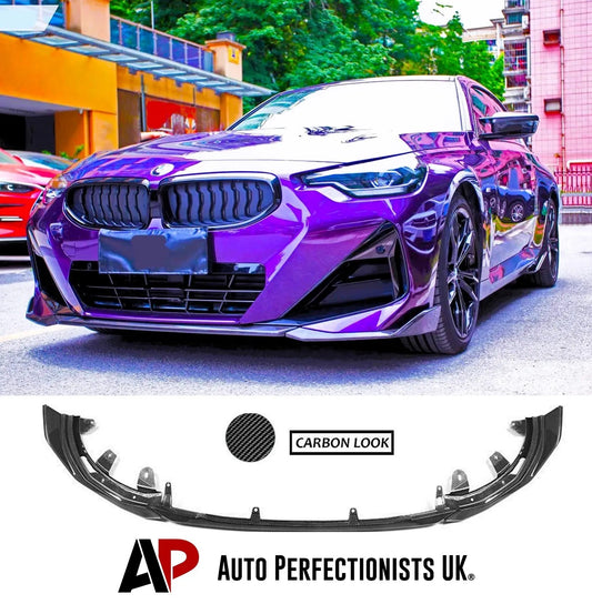 BMW 2 Series G42 G43 Front Splitter 2022-2024 Carbon Fibre