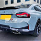 BMW 2 Series G42 2022 Performance Car Rear Spoiler Gloss Black