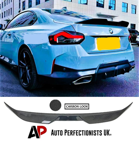 BMW 2 Series G42 Car Rear Spoiler 2022-2024 Performance Carbon Fibre