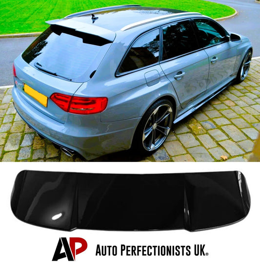 Audi A4 Car Rear Roof Spoiler B8 Avant Estate 8K 2008-2016 Gloss Black