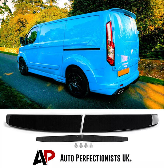 Ford Transit Custom Car Rear Roof Spoiler 2012-2020 Gloss Black