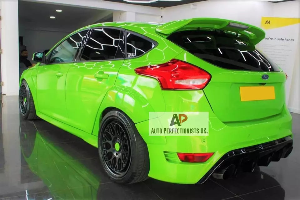 Ford Focus RS MK3 MK3.5 Car Rear Roof Spoiler 2014-2018 Gloss Black