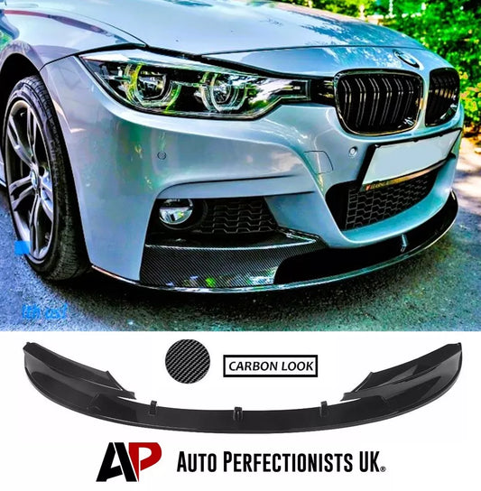 BMW 3 Series F30 F31 Front Splitter 2011-2019 Carbon Fibre