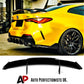 BMW M3 G80 M4 G82 MP Car Rear Spoiler 2020-2024 Gloss Black
