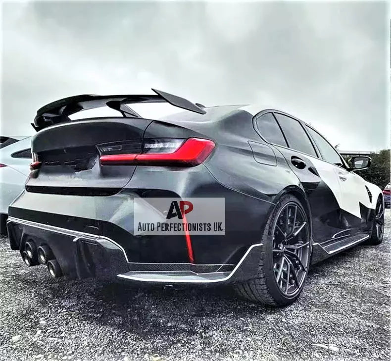 BMW M3 G80 M4 G82 MP Car Rear Spoiler 2020-2024 Gloss Black