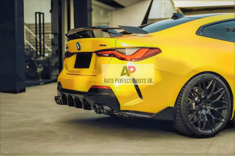 BMW M3 G80 M4 G82 MP Car Rear Spoiler 2020-2024 Gloss Black