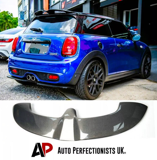 Mini Cooper F55 F56 Car Rear Roof Spoiler 2013-2018 JCW Carbon Fibre