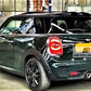 Mini Cooper F55 F56 Car Rear Roof Spoiler 2013-2018 JCW Carbon Fibre