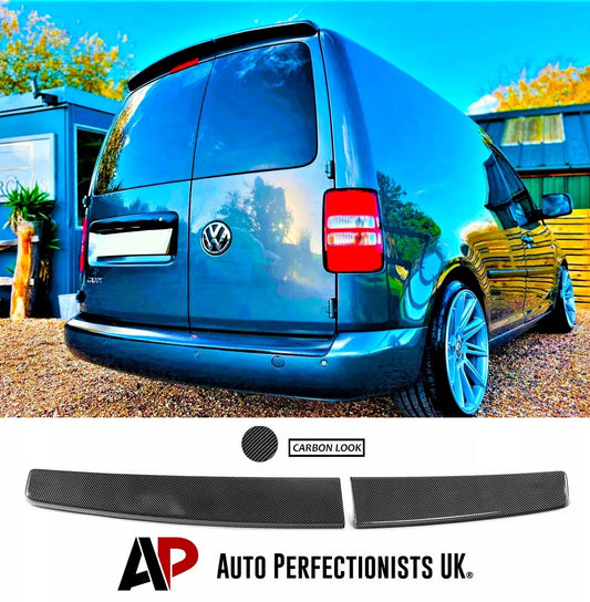 VW Caddy & Maxi Van Car Rear Roof Spoiler 2003-2020 Carbon Fibre