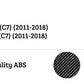Audi A6 S6 C7 Saloon Car Rear Spoiler 2011-2018 Carbon Fibre