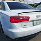 Audi A6 S6 C7 Saloon Car Rear Spoiler 2011-2018 Carbon Fibre